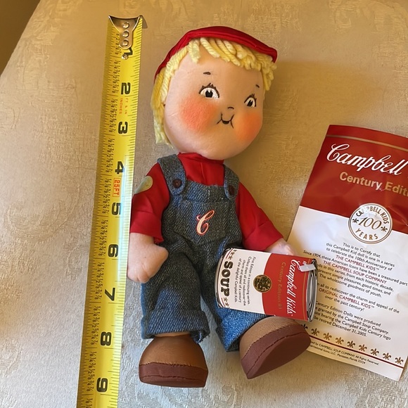 NIB Campbell’s Kids Century Edition cloth dolls, retired in 2005 - Picture 6 of 11